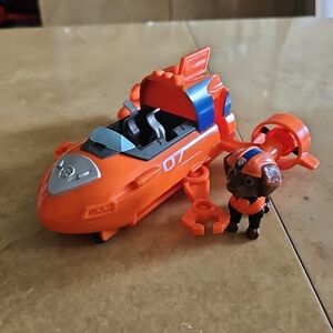 Paw Patrol Orange and‎ Blue Action Figure Playset